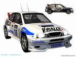 les voitures de rally